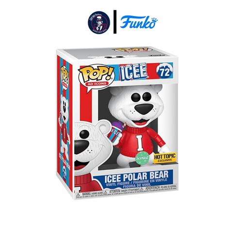 Funko Pop Ad Icons Icee Polar Bear Scented Hot Topic Exclusive Badbox Damaged Box Shopee