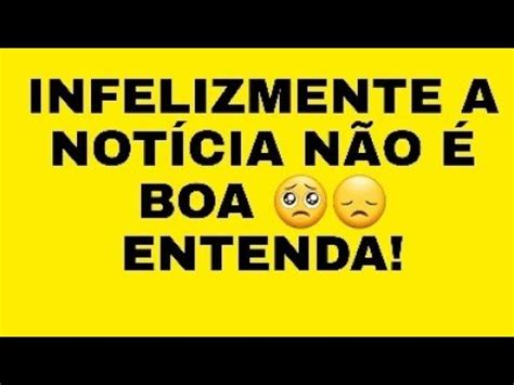 INFELIZMENTE A NOTÍCIA NÃO É BOA GOVERNO NÃO VAI MAIS PAGAR NOVO