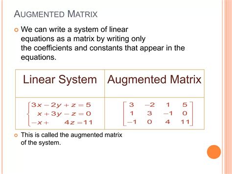 system  linear equation  matrices