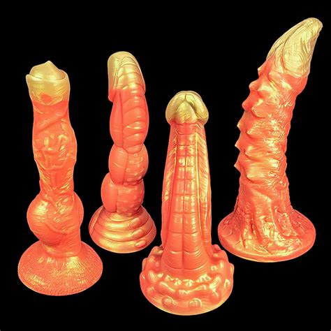 Alien Realistischer Dildo Silikon Analdildo Tier Penis Mit Starkem