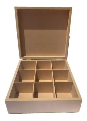 Caja De Madera Para Te Divisiones Mercadolibre