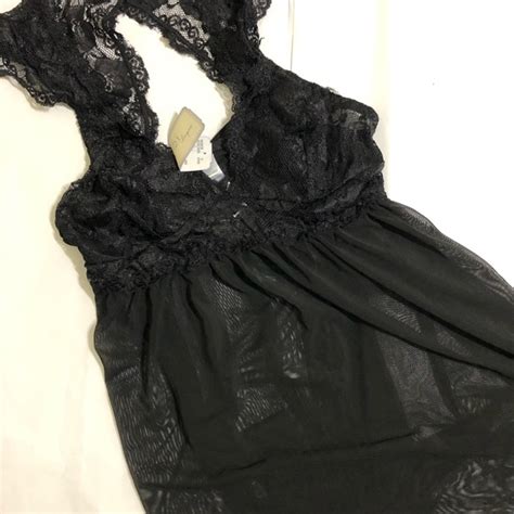 Forever Intimates Sleepwear Nwt Forever Lingerie Setssl Black Lace Sz Small Poshmark