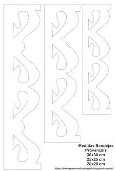 Molde De Borda Para Mural Para Imprimir - Molde De Bordas Para Mural Em Eva