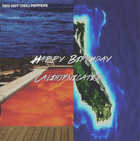 Red Hot Chili Peppers Californication Album Cover