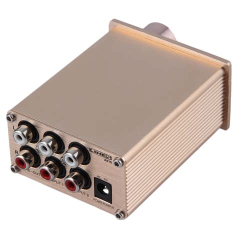 A910 Mini Audio Amplifier Computer Amplifier Stereo Headphone Amplifier SL