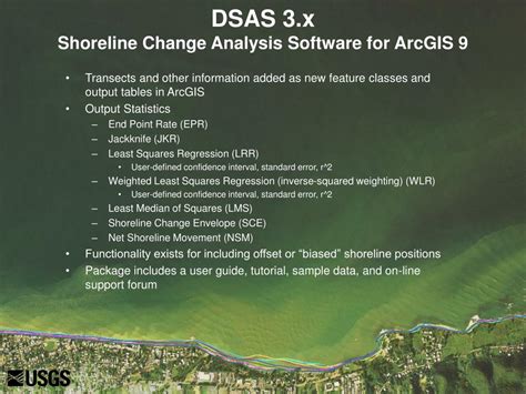 PPT - DSAS 3.x Digital Shoreline Analysis System PowerPoint ...