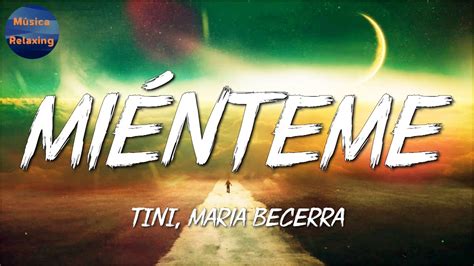 Reggaeton TINI Maria Becerra Miénteme L Gante Anitta Justin