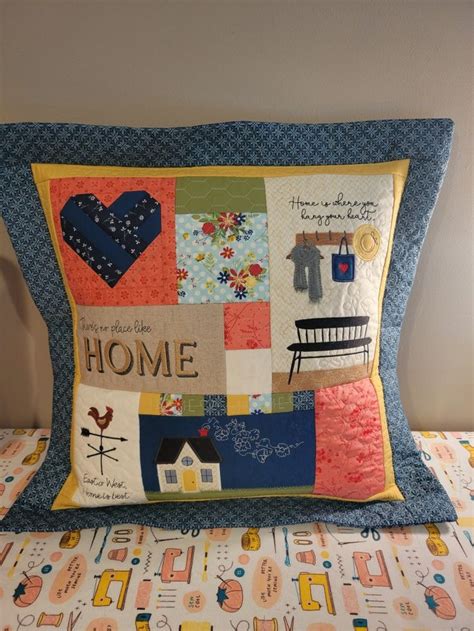 Kimberbell Event No Place Like Home Throw Pillows Quilts Pillows