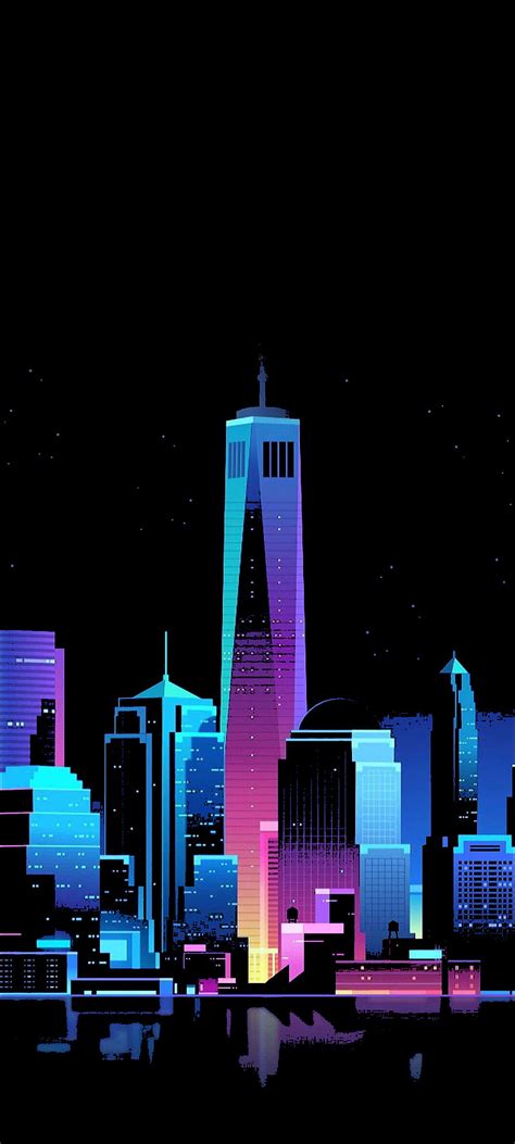city abstract wallpaper hd