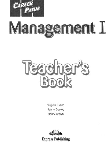 Download Pdf Career Paths Management I Teacher Guide Book 1 2 3