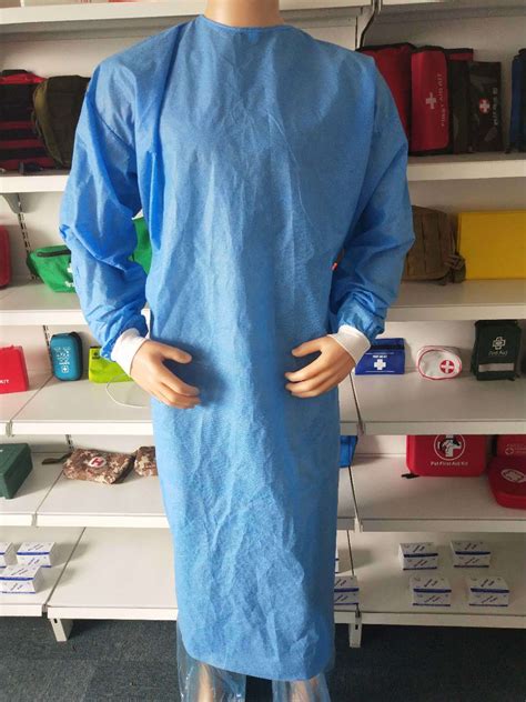 CPE PE Plastic Surgical Gowns Disposable Isolation Gowns Disposable