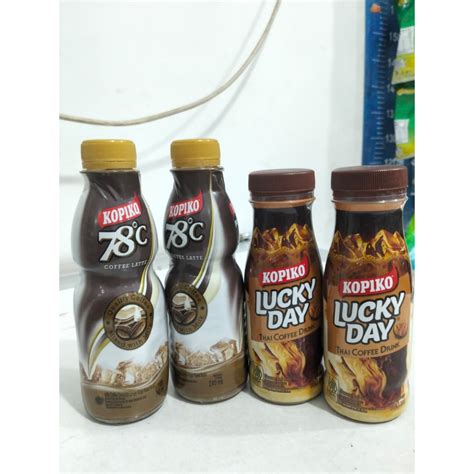 jual kopiko lucky day  ml kopiko  coffe latte  ml shopee