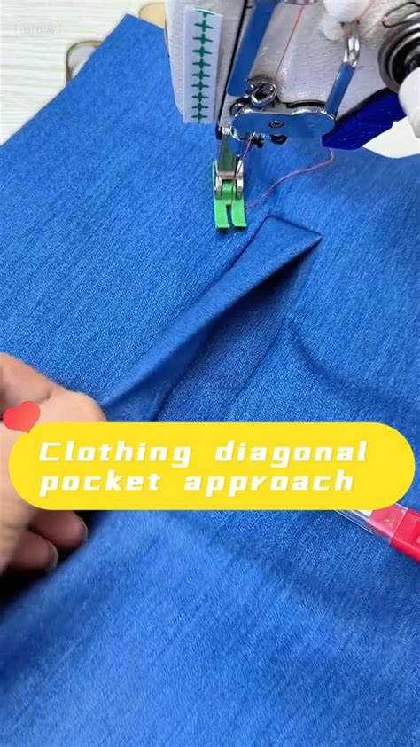 Clothing Diagonal Pocket Approach We Are Custom A Small Quantity Clothing Manufacturer⁠ Moq：2pcs