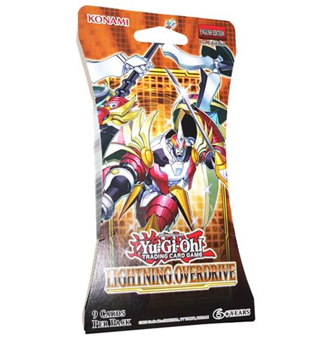 Lightning Overdrive Yu Gi Oh Booster Pack Blisters