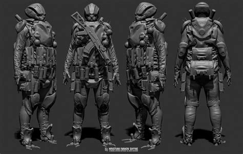 ArtStation The Shadow Platoon Hristian Ivanov Shyne Platoon