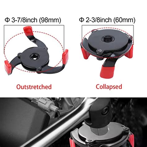 Eastyard Universal Oil Filter Wrench Adjustable Jaw Oil Filter