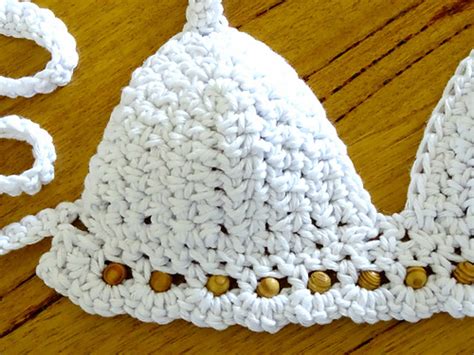Ravelry Bikini Halter Neck Top Pattern By Rhinestone Mumma