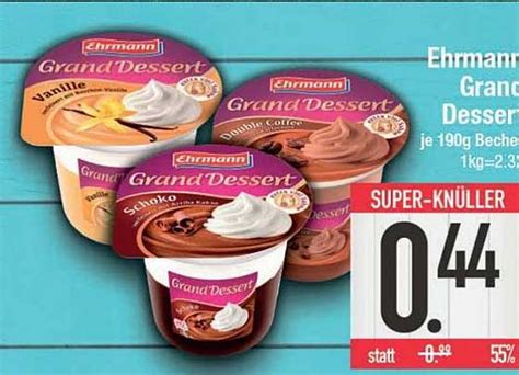 Ehrmann Grand Dessert Angebot bei E Center - 1Prospekte.de