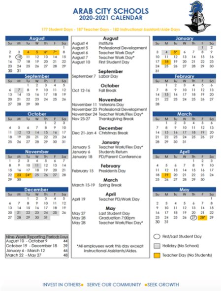 Weaver Elementary School Calendar 2024 - Schoolcalendars.net