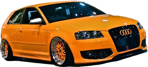 Tuning mechaniczny AUDI A3 8P SPORTOWY TŁUMIK 2X76MM TA TECHNIX