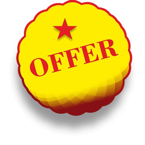 offer  offer discount royalty  stock illustration