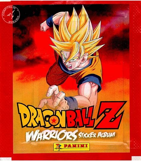 Dragon Ball Z Warriors Sachet Panini