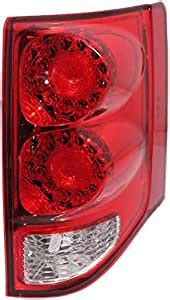 Garage Pro Tail Light For DODGE GRAND CARAVAN 11 18 RH Assembly Red And