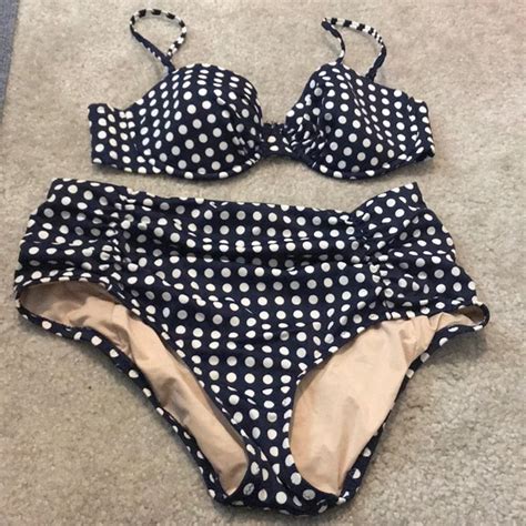 J Crew Swim Jcrew Bikini Polka Dot Poshmark