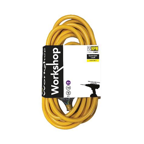 HPM Electrical Heavy Duty Standard Extension Lead 10 metres