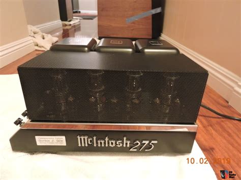 Mcintosh Mc Commemorative Edition Tube Amplifier With Gold Lions