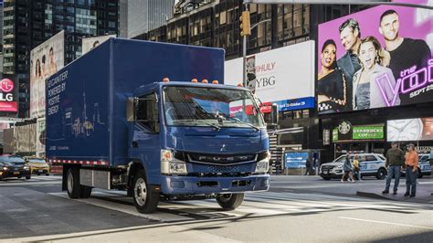 UPS Adds Mitsubishi Fuso eCanter Electric Truck To Its U.S. Fleet - autoevolution