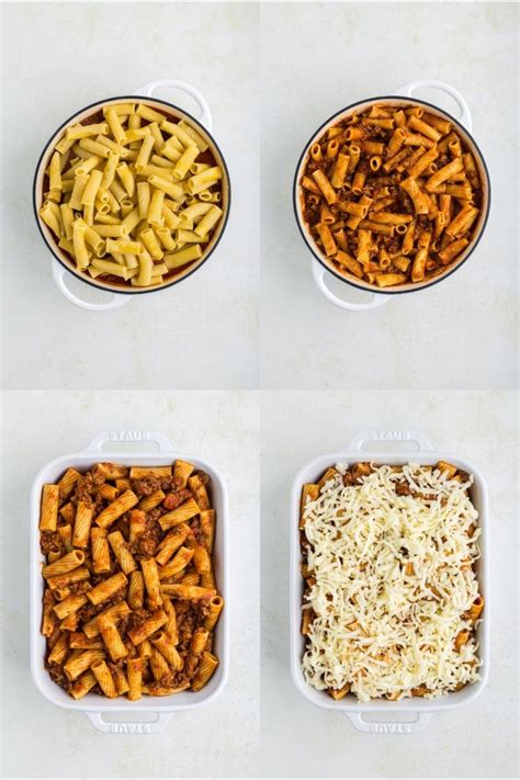 Easy Baked Rigatoni with Ground Beef - Semi Homemade Kitchen