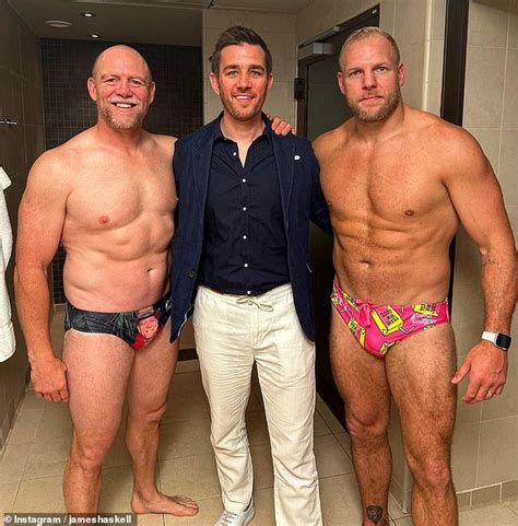 Return Of The Budgie Smugglers Mike Tindall Dons Tiny Trunks Inspired