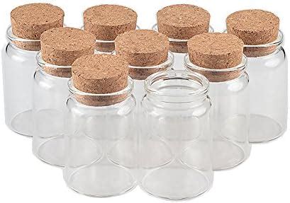 Amazon TAI DIAN 80ml Glass Bottles With Cork Small Transparent