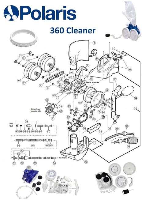 Polaris 360 Parts Diagram Pool Cleaner Parts Epoolsupply 41 Off