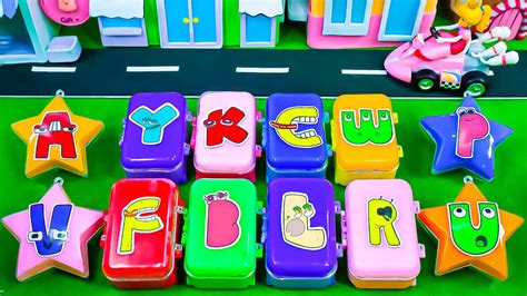 Looking Alphablocks Mix Coloring Clay Alphabet Lore Rainbow Suitcase