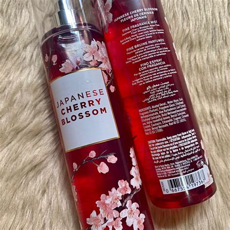 BBW Bath And Body Works Japanese Cherry Blossom Body Mist 236ml Beauty