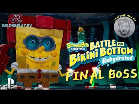 Spongebob Squarepants Battle For Bikini Bottom Rehydrated Final Boss Youtube