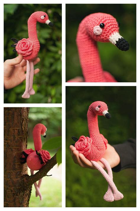 Amigurumi Crochet Flamingo Free Pattern Amigurumi