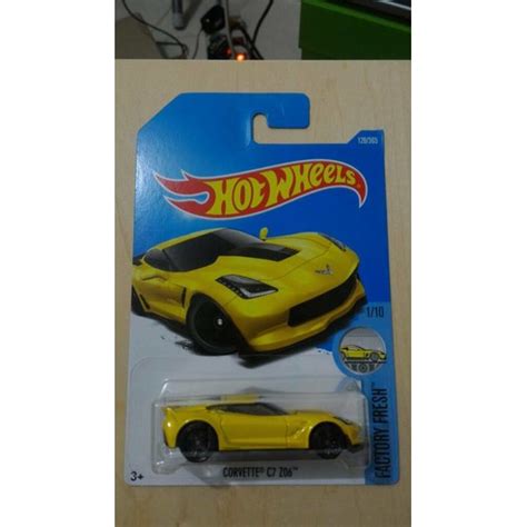 Jual Hot Wheels Corvette C Z Yellow Shopee Indonesia