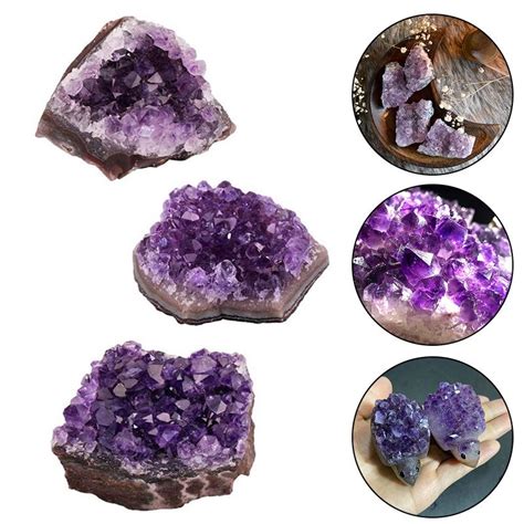 Buy Natural Purple Amethyst Quartz Crystal Cluster Crystal Stone Home