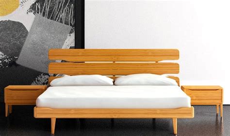 Currant Platform Bed Greenington Bamboo Platform Bed