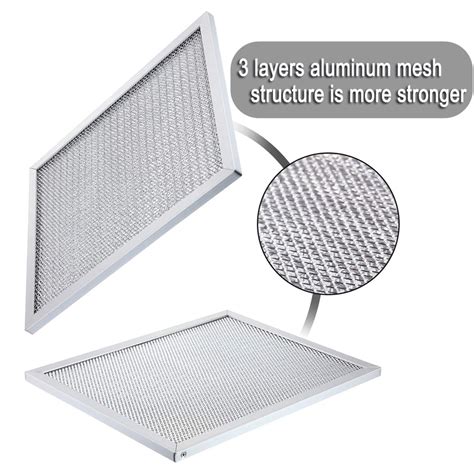 Washable Strong Practicality Air Filter Aluminum Alloy Frame Primary