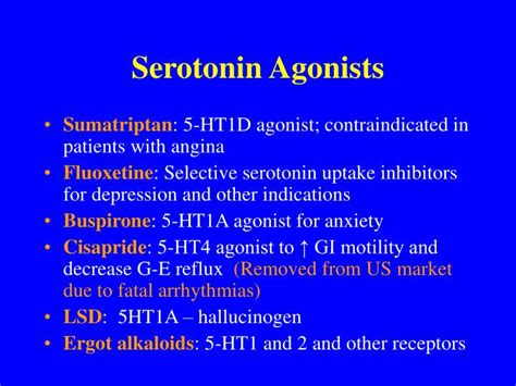 Ppt Serotonin Or 5 Hydroxytryptamine Powerpoint Presentation Id2953382