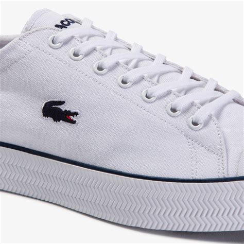 Lacoste Gripshot Erkek Beyaz Spor Ayakkab Cma Occasion