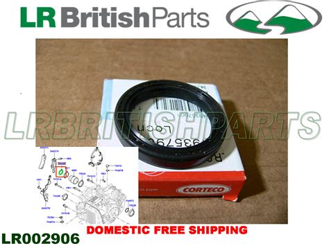 Land Rover Outer Differential Oil Seal Evoque Lr2 LR002906 CORTECO for ...