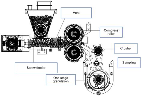 Roller Compactor for Dry Granulation