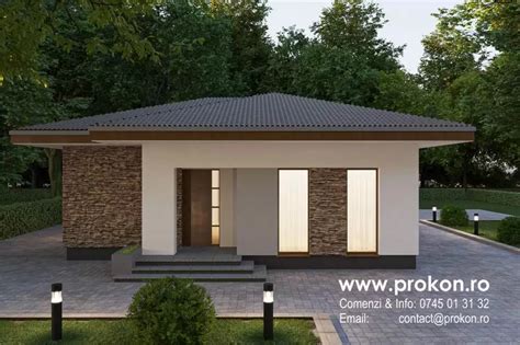 Proiect Casa Parter Cu Trei Dormitoare P120
