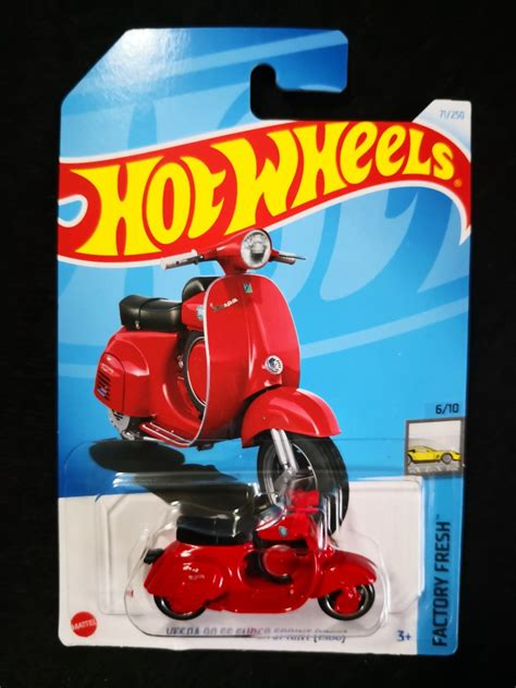 Hot Wheels Vespa 90 SS Super Sprint 1966 Red First Edition Hobbies Toys Toys Games On