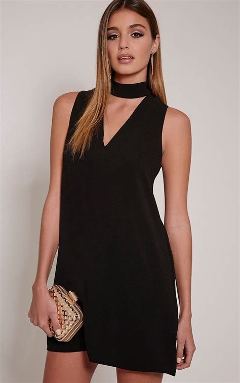 Платье с чокером (104 фото)